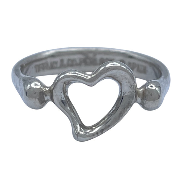 ティファニー TIFFANY＆CO オープンハートリング シルバー 925 ジュエリー