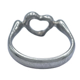 ティファニー TIFFANY＆CO オープンハートリング シルバー 925 ジュエリー