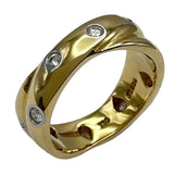 ティファニー TIFFANY＆CO ドッツツイストリング ゴールド/プラチナ 750/Pt950 ジュエリー