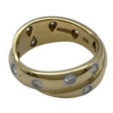 ティファニー TIFFANY＆CO ドッツツイストリング ゴールド/プラチナ 750/Pt950 ジュエリー