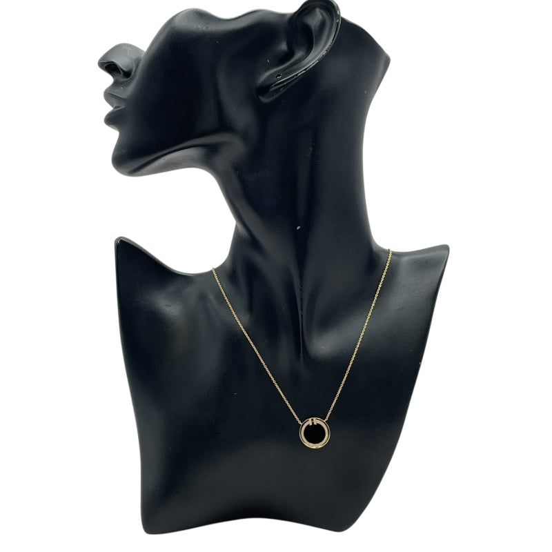 ティファニー TIFFANY＆CO T TWOネックレス K18YG オニキス