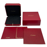 カルティエ Cartier ラブサークルネックレス K18PG ピンクサファイア ダイヤモンド ジュエリー