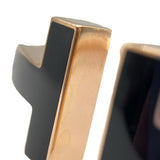 ティファニー TIFFANY＆CO Tワイヤーワイドブレス K18PG オニキス ジュエリー