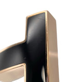 ティファニー TIFFANY＆CO Tワイヤーワイドブレス K18PG オニキス ジュエリー