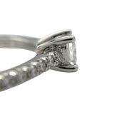 ティファニー TIFFANY＆CO ハーフエタニティトゥルーリング プラチナ Pt950 ジュエリー