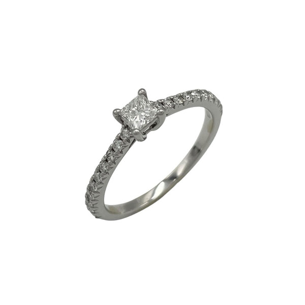 lulinao様　美品✨️箱袋付き　ティファニー　7号 Pt950 ハーフ　エタ ティファニー TIFFANY＆CO ハーフエタニティトゥルーリング プラチナ