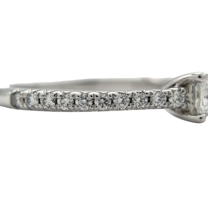 ティファニー TIFFANY＆CO ハーフエタニティトゥルーリング プラチナ