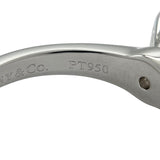 ティファニー TIFFANY＆CO クラシック ソリティアリング D1.01ct 約7号 Pt950 ダイヤモンド ジュエリー