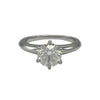ティファニー TIFFANY＆CO クラシック ソリティアリング プラチナ Pt950 ダイヤモンド ジュエリー