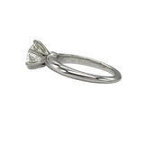 ティファニー TIFFANY＆CO クラシック ソリティアリング D1.01ct 約7号 Pt950 ダイヤモンド ジュエリー