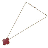 ヴァンクリーフ＆アーペル Van Cleef & Arpels マジックアルハンブラネックレス ピンクゴールド Au750 ジュエリー