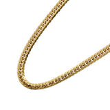 喜平6面Wネックレス ゴールド 750 ジュエリー