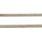 喜平6面Wネックレス ゴールド 750 ジュエリー