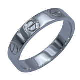 カルティエ Cartier ミニラブリング ホワイトゴールド Au750 ジュエリー