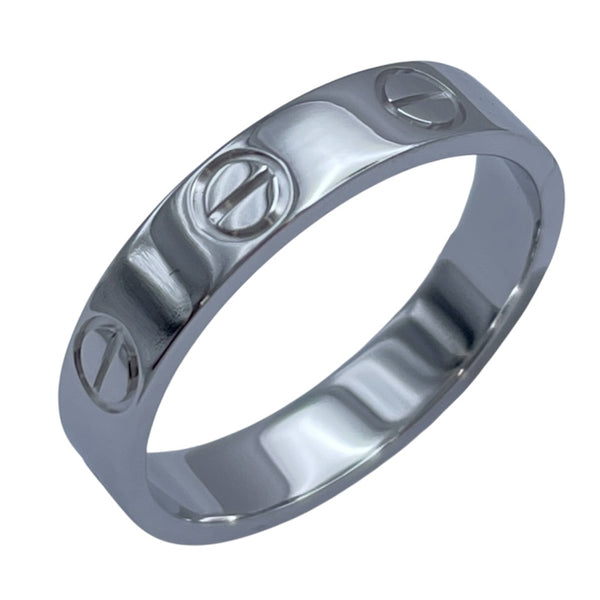 カルティエ Cartier ミニラブリング ホワイトゴールド Au750 ジュエリー