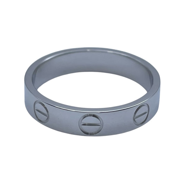 カルティエ Cartier ミニラブリング ホワイトゴールド Au750 ジュエリー