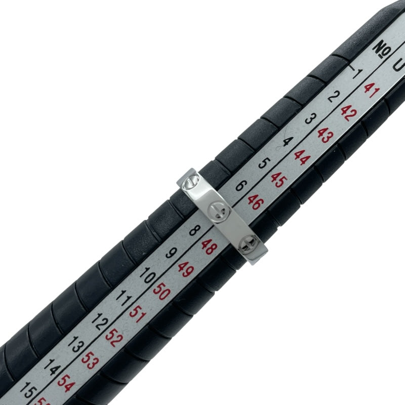 カルティエ Cartier ミニラブリング ホワイトゴールド Au750 ジュエリー