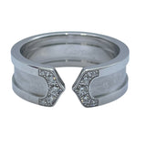 カルティエ Cartier C2リング ホワイトゴールド 750 ジュエリー