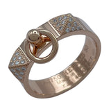 エルメス HERMES コリエドシアンダイヤリング ピンクゴールド Au750 ジュエリー