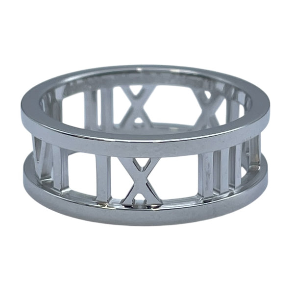 ティファニー TIFFANY＆CO オープンアトラスリング ホワイトゴールド 750 ジュエリー