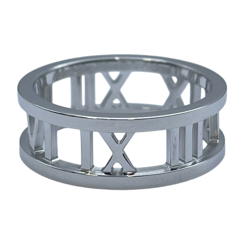 ティファニー TIFFANY＆CO オープンアトラスリング ホワイトゴールド 750 ジュエリー