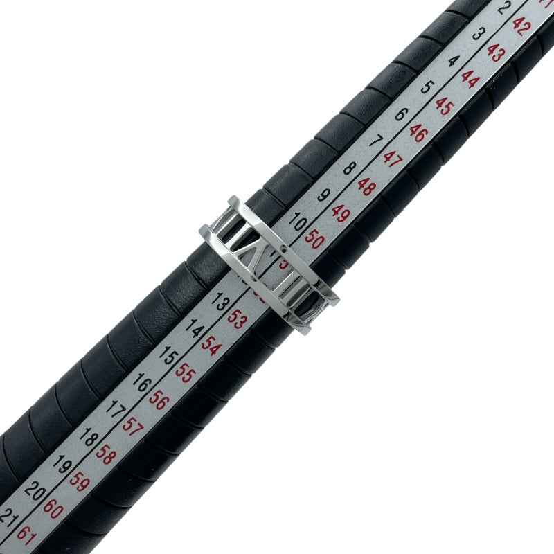 ティファニー TIFFANY＆CO オープンアトラスリング ホワイトゴールド 750 ジュエリー