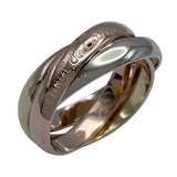 カルティエ Cartier トリニティリング ゴールドxピンクゴールドxホワイトゴールド 750 ジュエリー