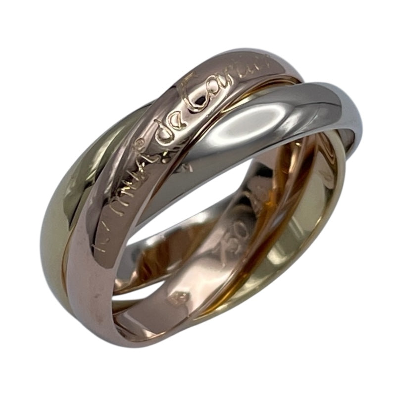 カルティエ Cartier トリニティリング ゴールドxピンクゴールドxホワイトゴールド 750 ジュエリー