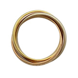 カルティエ Cartier トリニティリング ゴールドxピンクゴールドxホワイトゴールド 750 ジュエリー