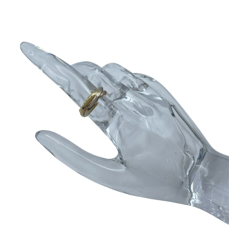 カルティエ Cartier トリニティリングスモール ゴールドxピンクゴールドxホワイトゴールド 750 ジュエリー