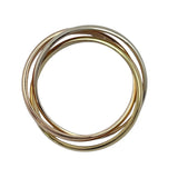 カルティエ Cartier トリニティリングスモール ゴールドxピンクゴールドxホワイトゴールド 750 ジュエリー