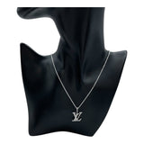 ルイ・ヴィトン LOUIS VUITTON パンダティフLV ダイヤネックレス ホワイトゴールド Au750 ダイヤモンド　 ジュエリー