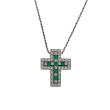 ダミアーニ DAMIANI ベルエポックネックレス S ホワイトゴールド Au750 エメラルド ジュエリー