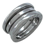 ブルガリ BVLGARI ビーゼロワンリング3バンド(S) ホワイトゴールド 750 ジュエリー