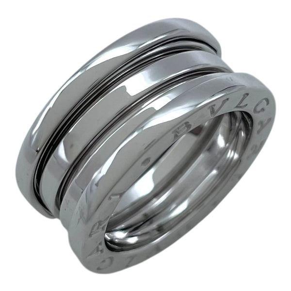 ブルガリ BVLGARI ビーゼロワンリング3バンド(S) ホワイトゴールド 750