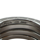 ブルガリ BVLGARI ビーゼロワンリング3バンド(S) ホワイトゴールド 750 ジュエリー