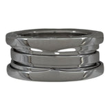 ブルガリ BVLGARI ビーゼロワンリング3バンド(S) ホワイトゴールド 750 ジュエリー