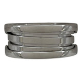 ブルガリ BVLGARI ビーゼロワンリング3バンド(S) ホワイトゴールド 750 ジュエリー