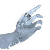 ブルガリ BVLGARI ビーゼロワンリング3バンド(S) ホワイトゴールド 750 ジュエリー