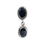 PATTARAPHAN パッタラパン Baby Duo Ying シングルピアス Black Sapphire ４ ブラック シルバー ロジウムメッキ/シルバー/ブラックサファイア アクセサリー