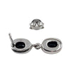 PATTARAPHAN パッタラパン Baby Duo Ying シングルピアス Black Sapphire ４ ブラック シルバー ロジウムメッキ/シルバー/ブラックサファイア アクセサリー