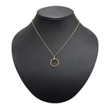 カルティエ Cartier ジュストアンクルダイヤネックレス ピンクゴールド 750PG ジュエリー