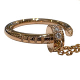 カルティエ Cartier ジュストアンクルダイヤネックレス ピンクゴールド 750PG ジュエリー