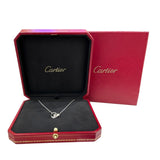 カルティエ Cartier ベビーラブネックレス ホワイトゴールド 750WG ダイヤモンド ジュエリー