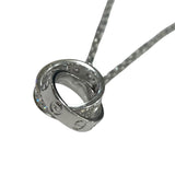 カルティエ Cartier ベビーラブネックレス ホワイトゴールド 750WG ダイヤモンド ジュエリー