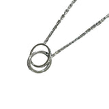 カルティエ Cartier ベビーラブネックレス ホワイトゴールド 750WG ダイヤモンド ジュエリー