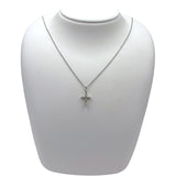 ティファニー TIFFANY＆CO クロスネックレス Pt950 アクセサリー