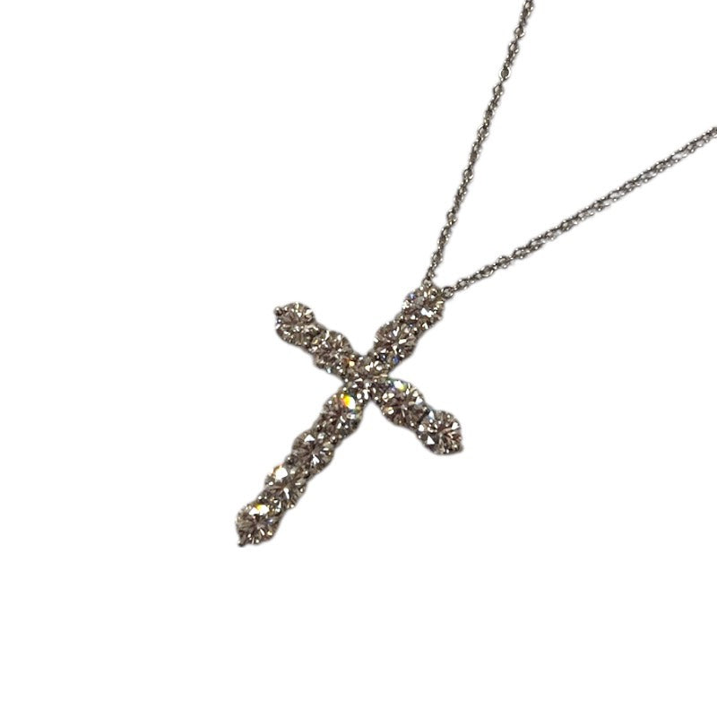 ティファニー TIFFANY＆CO ラージクロスネックレス プラチナ Pt950 ジュエリー
