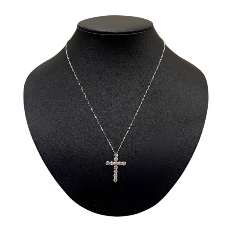 ティファニー TIFFANY＆CO ラージクロスネックレス プラチナ Pt950 ジュエリー
