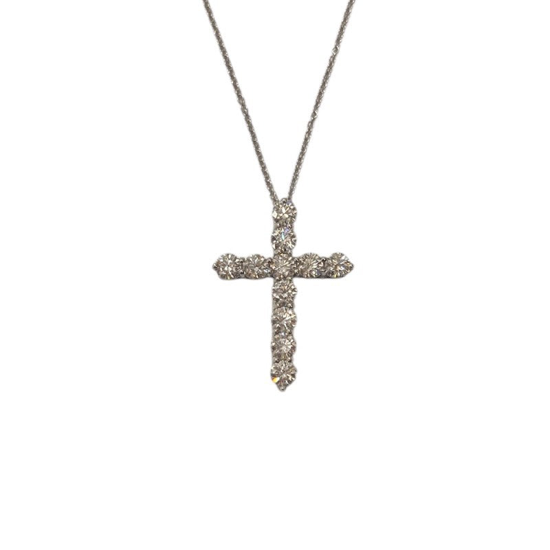 ティファニー TIFFANY＆CO ラージクロスネックレス プラチナ Pt950 ジュエリー